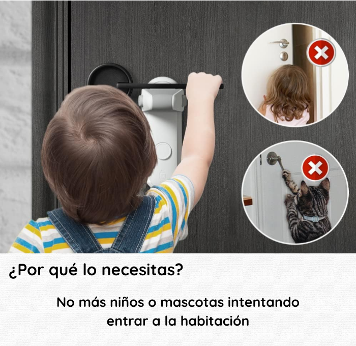 Pestillo para puerta fácil de instalar